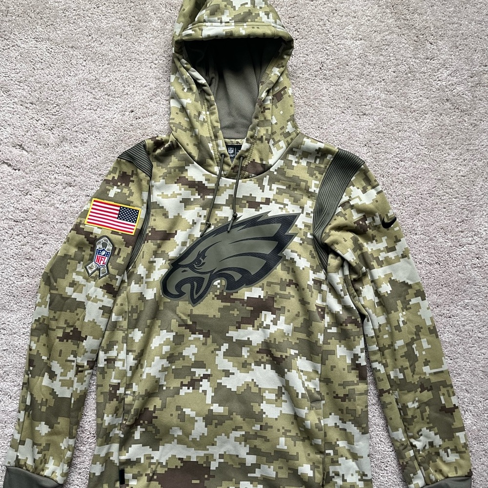 Nike Men’s Philadelphia Eagles Salute to Service Sweatshirt Hoodie